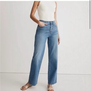 Madewell The Perfect Vintage Wide Leg Jeans